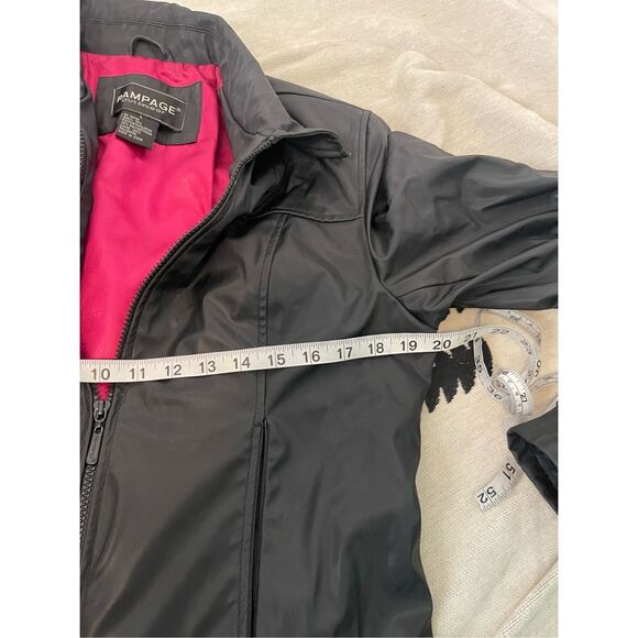 Rampage women’s PU style front zip y2k jacket‎ size large - Picture 3 of 5